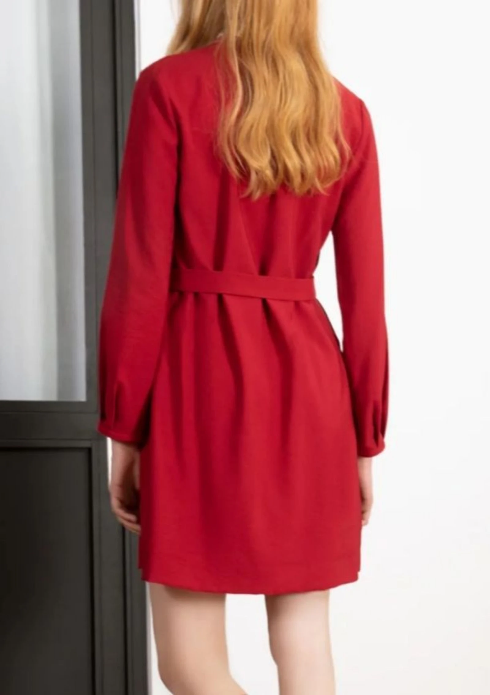 Elegant burgundy Cop Copine dress Size L/40 – photo 20